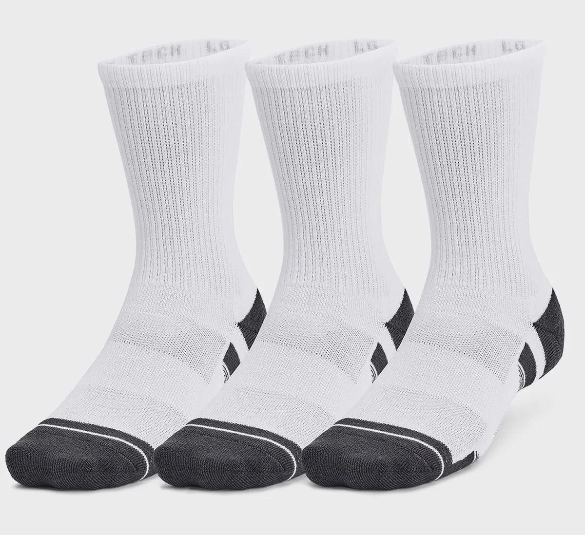 Шкарпетки Under Armour полиэстер MD белый 3pk Crew