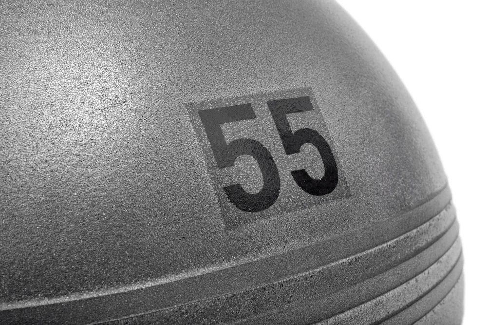 Фітбол Adidas полівінілхлорид 55 см сірий