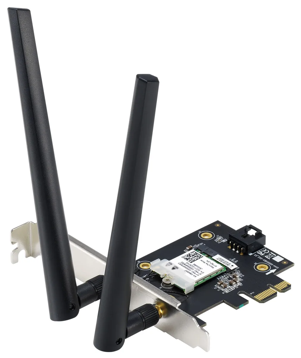 Адаптер WiFi ASUS PCE-AXE5400 AXE5400, PCI-Express x1, BT5.2