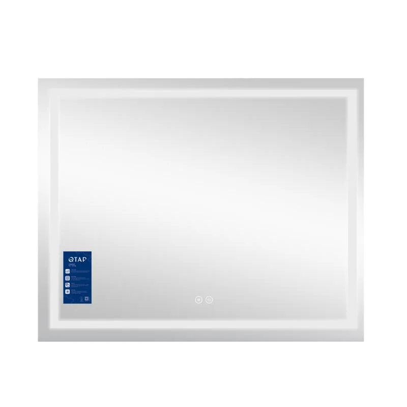 Дзеркало Qtap Mideya 1000x800 LED підсвічування сенсорне алюміній/пластик