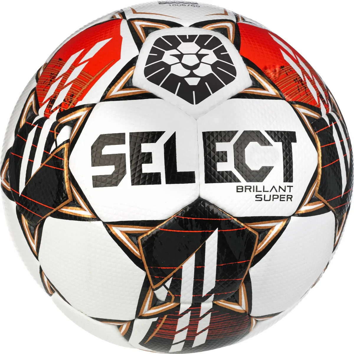 Футбольний м'яч Select поліуретан 5 білий червоний
