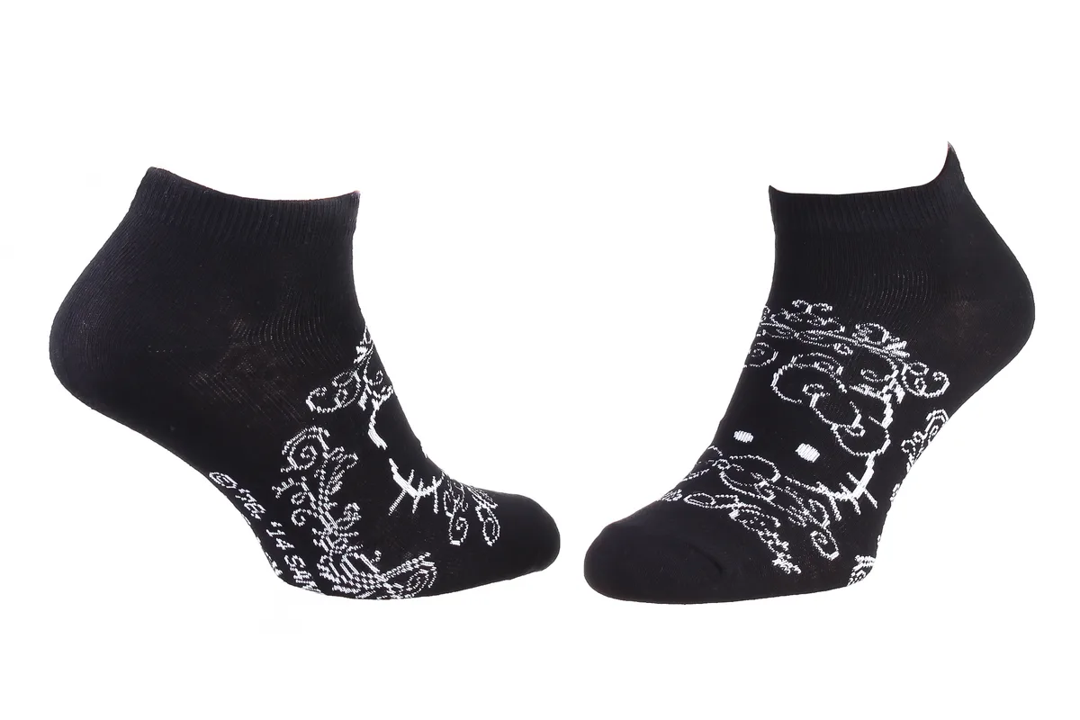 Шкарпетки Hello Kitty 63% хлопок 35-41 черный
