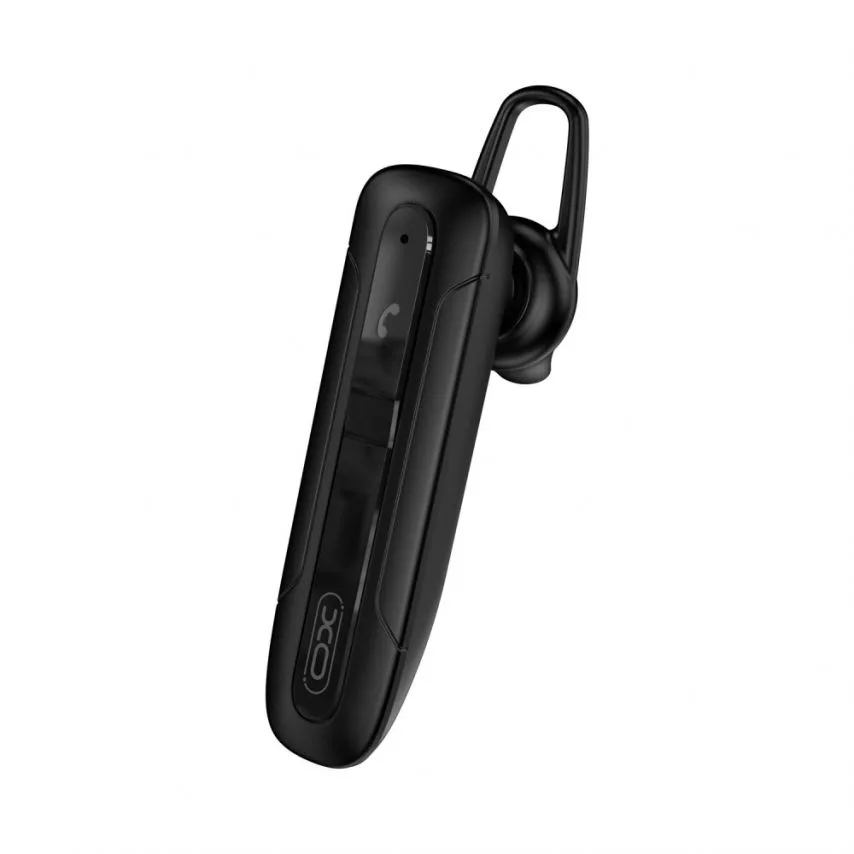 Bluetooth гарнітура XO вушна чорна 52х13,7х20,5 мм