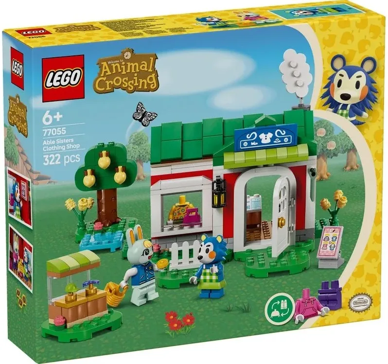 Конструктор LEGO Animal Crossing 322 деталі різнокольоровий