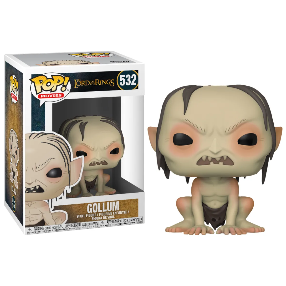 Ігрова фігурка Funko POP! вініл 9,5 см Gollum Lord of the Rings/Hobbit S3