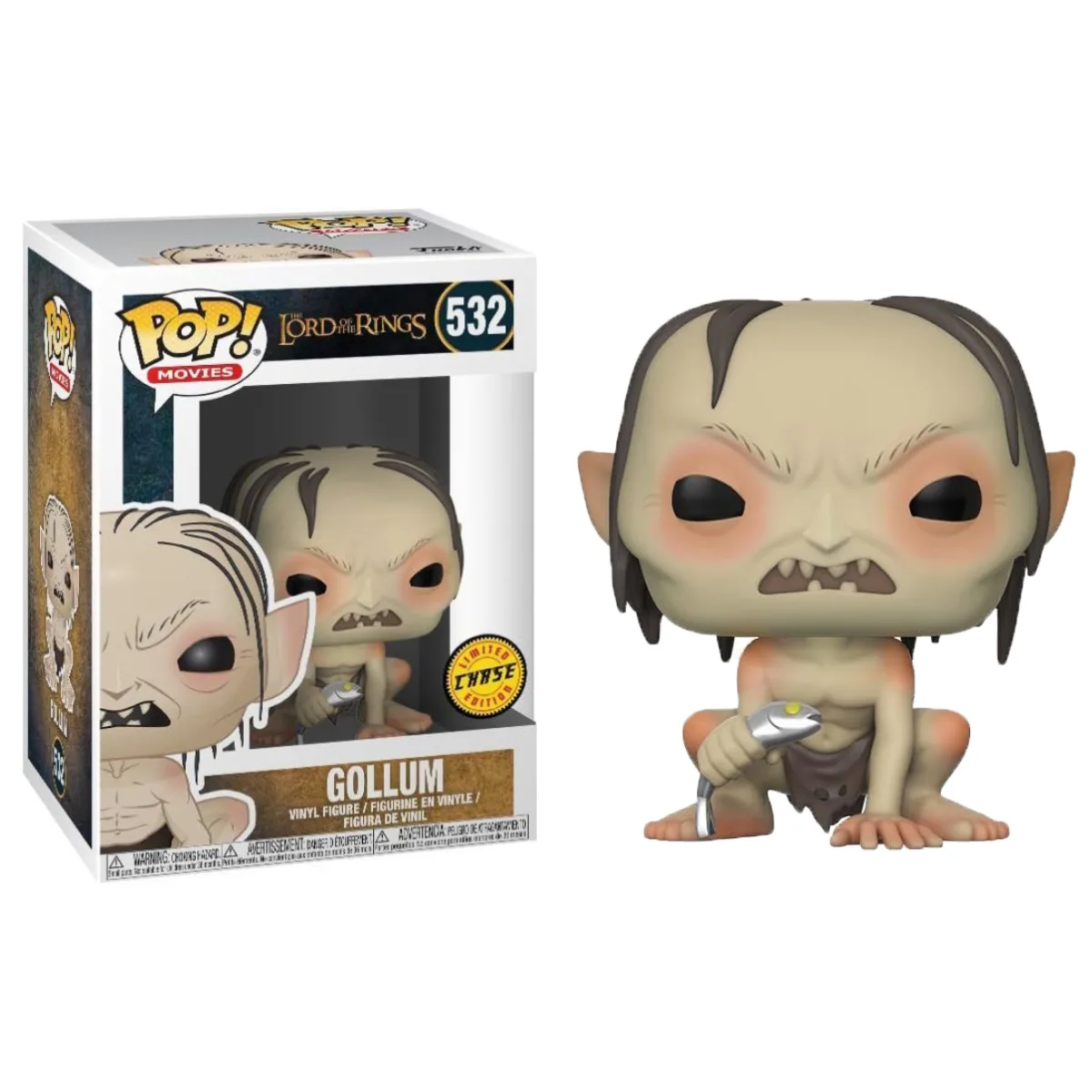 Ігрова фігурка Funko POP! вініл 9,5 см Gollum Lord of the Rings/Hobbit S3