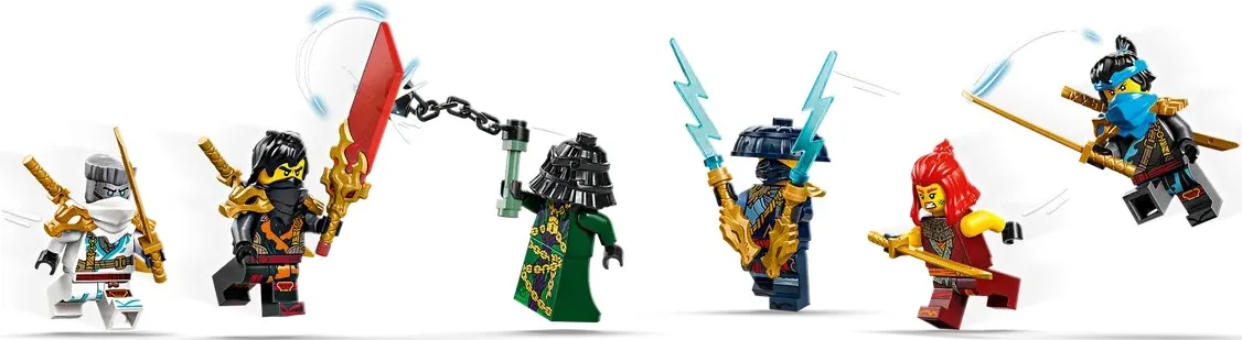 Конструктор LEGO Ninjago 14+ різнокольоровий корабель