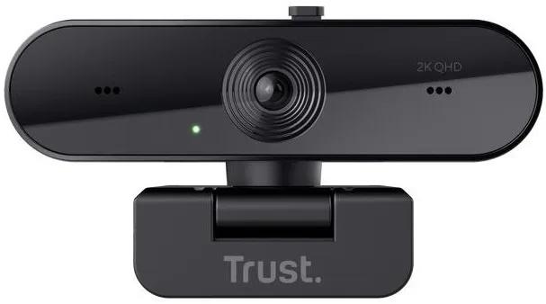 Вебкамера Trust Taxon ECO, 2K QHD, 30 fps, auto focus, чорний