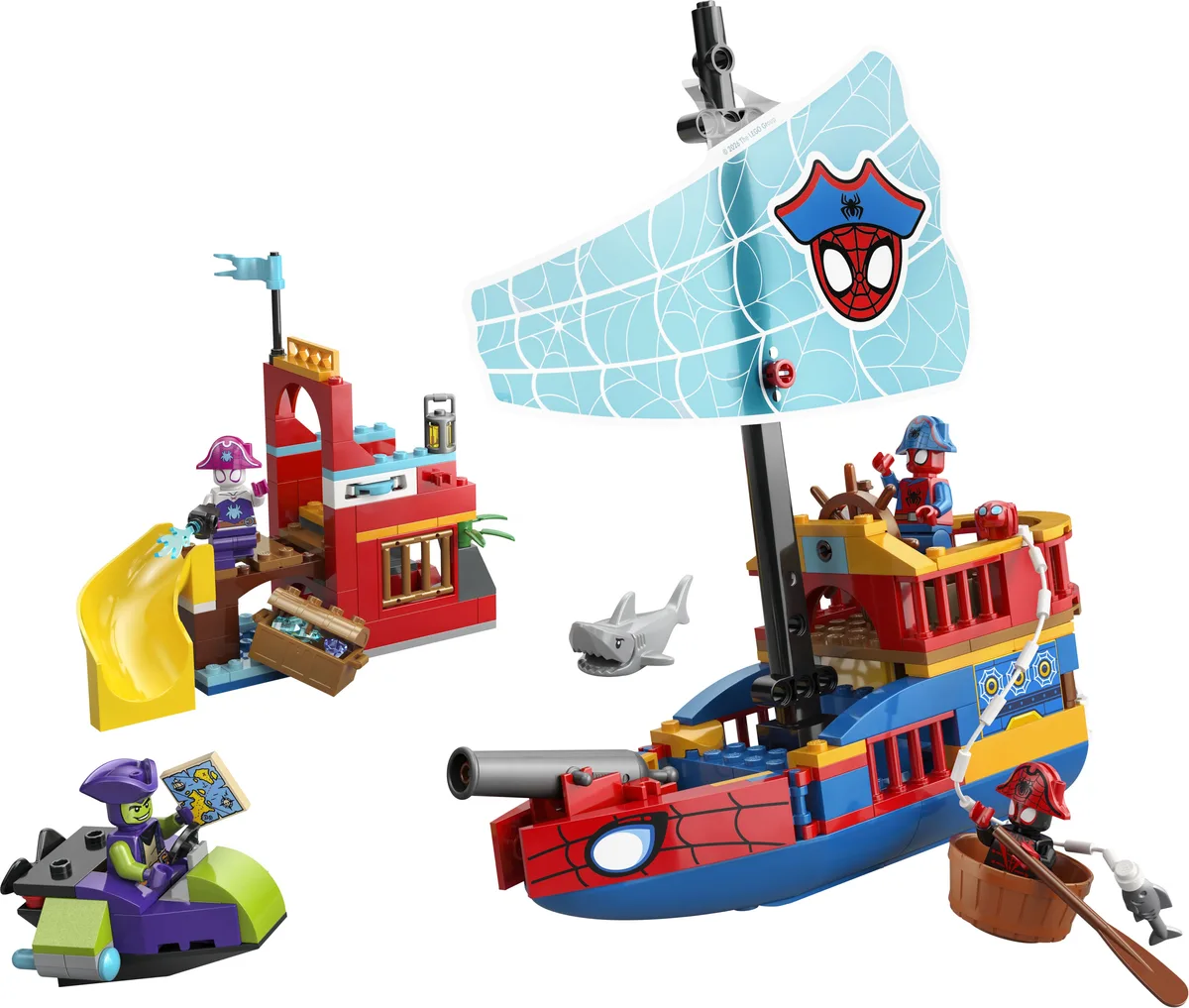 Конструктор LEGO Spidey Піратський корабель команди Павука