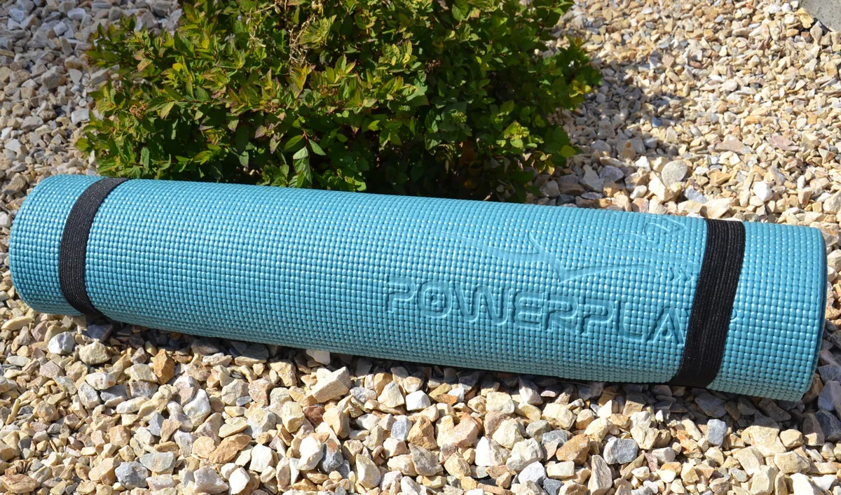 Килимок для йоги Active Point ПВХ 173х61 см Зелений 6 мм