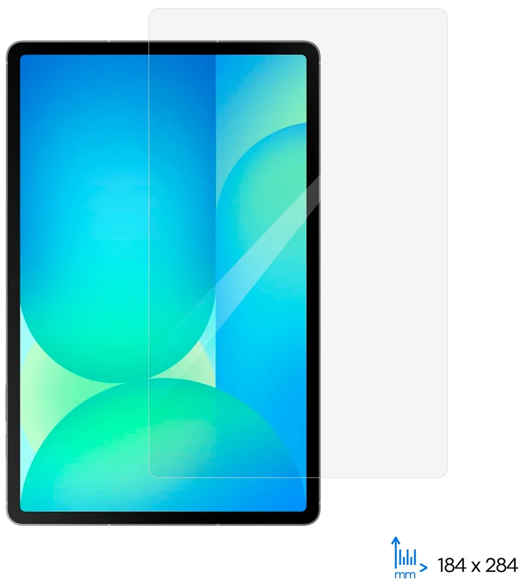 Захисне скло 2E для Samsung  Galaxy Tab S10+ (X826) 12.4"(2025), 2.5D, прозорий