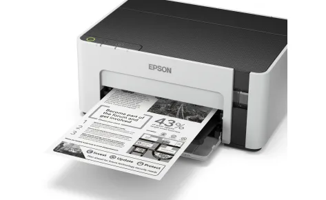 Принтер ink mono A4 Epson EcoTank M1100 32 ppm USB Pigment