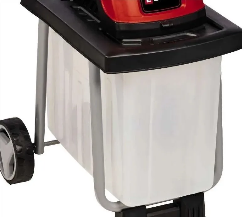 Садовий подрібнювач Einhell GC-KS 2540 CB, 2500 Вт, для гілок до 40 мм, з баком на 55 л.