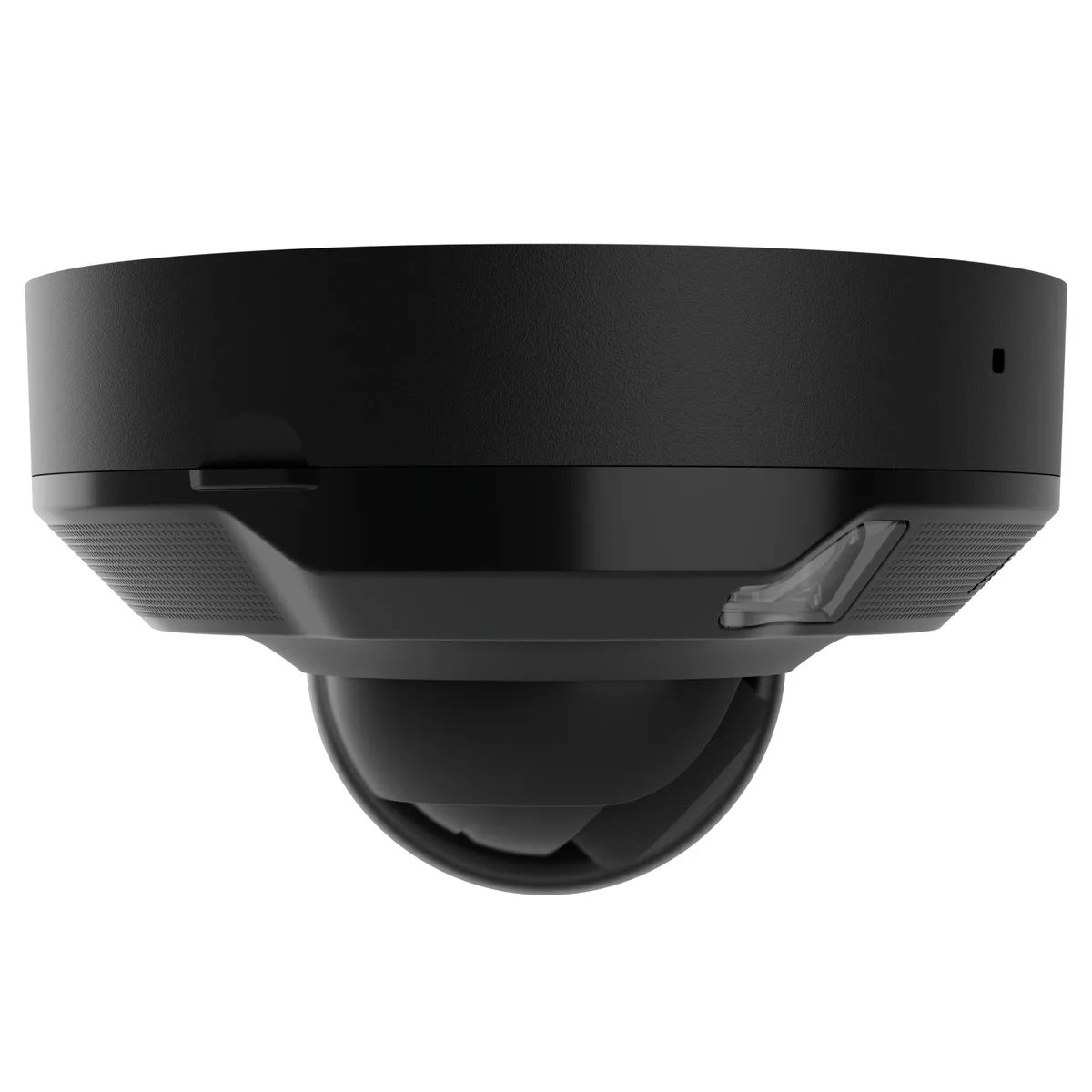 IP-Камера проводная Ajax DomeCam Mini HL black, 5 Мп, 4 мм, гибридная подсветка IR 15 м, белый LED 15 м, Poe, True WDR, IP 65, ИК 15 м, аудио, угол обзора 75° до 85°, мини купольная, черная.