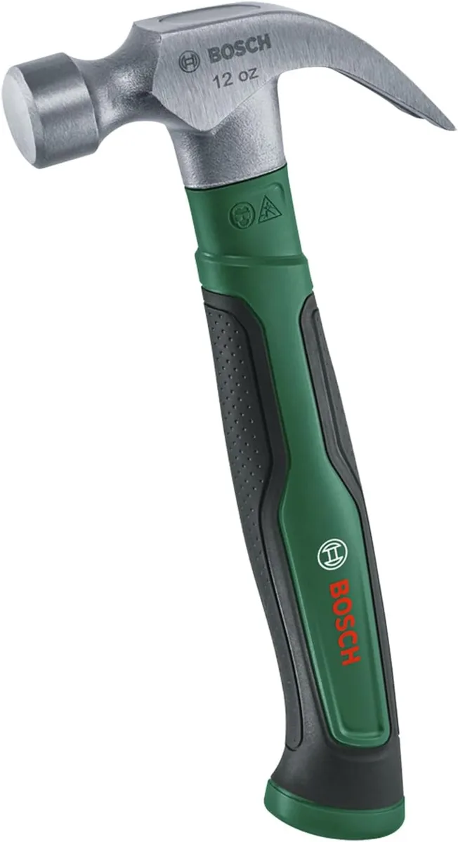 Молоток слюсарний Bosch 340г, 24.2 см, руків'я з композитного матеріалу.