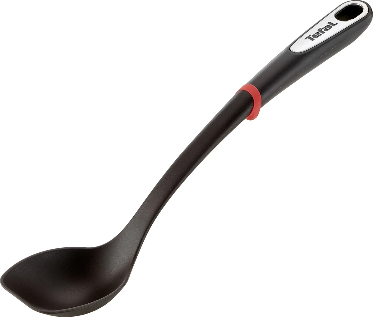 Кухонна ложка Tefal Ingenio, пластиковий, чорний.
