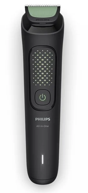 Тример універсальний Philips 9 в 1 чорний для бороди голови тіла носа 0,5-12 мм