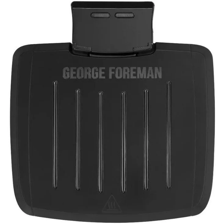 Гриль George Foreman Immersa Small, 1100Вт, з однією температурною установкою, знімні пластини, металевий та пластиковий корпус, ч