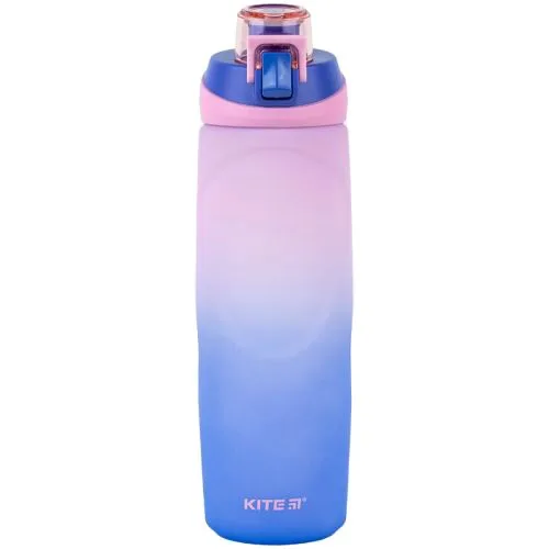 Бутылочка для воды Kite 760 мл фиолетово-розовая спортивная бутылка для питья пластиковая