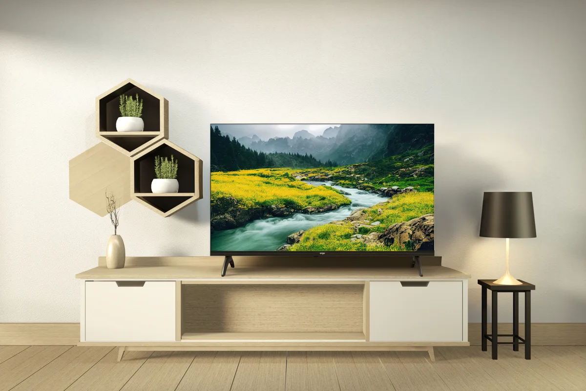 Телевізор ERGO LED 32 дюйми чорний VA 60 Гц Smart TV Google