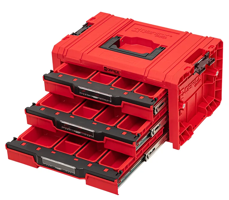Ящик для інструментів Qbrick пластик 450х310х244 мм червоний