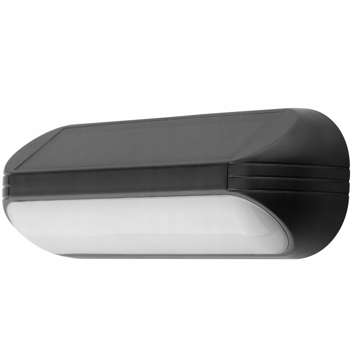 Сонячний світильник LumiLED пластик чорний 15,9х5х3,5 см RGBW з датчиком сутінків