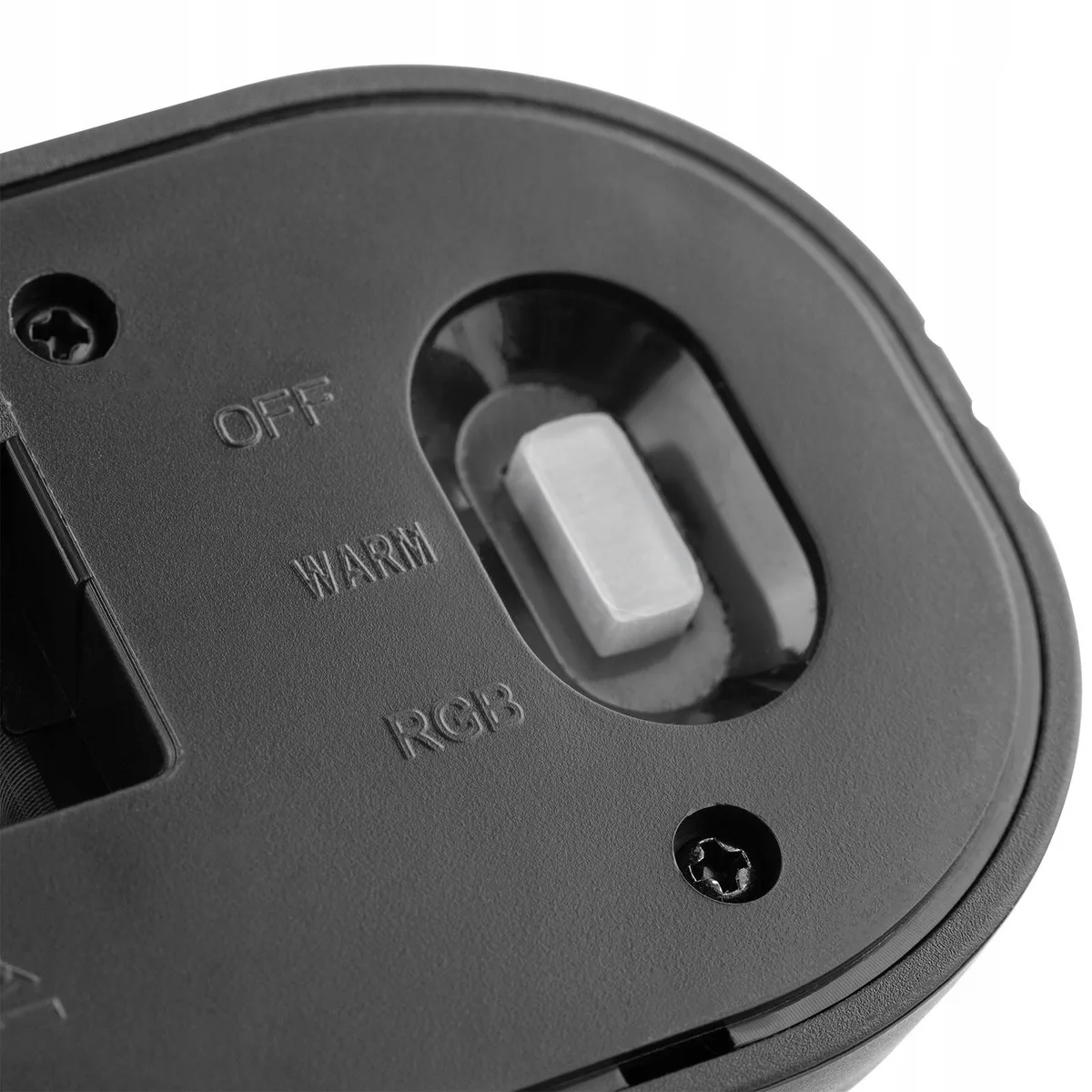 Сонячний світильник LumiLED пластик чорний 15,9х5х3,5 см RGBW з датчиком сутінків