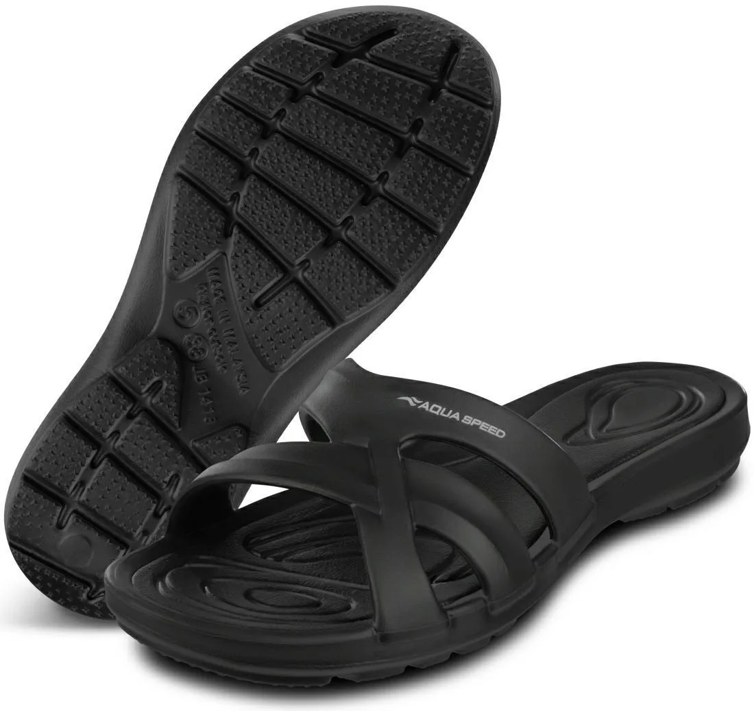 Шлепанцы AQUA SPEED EVA 36 черный жен.