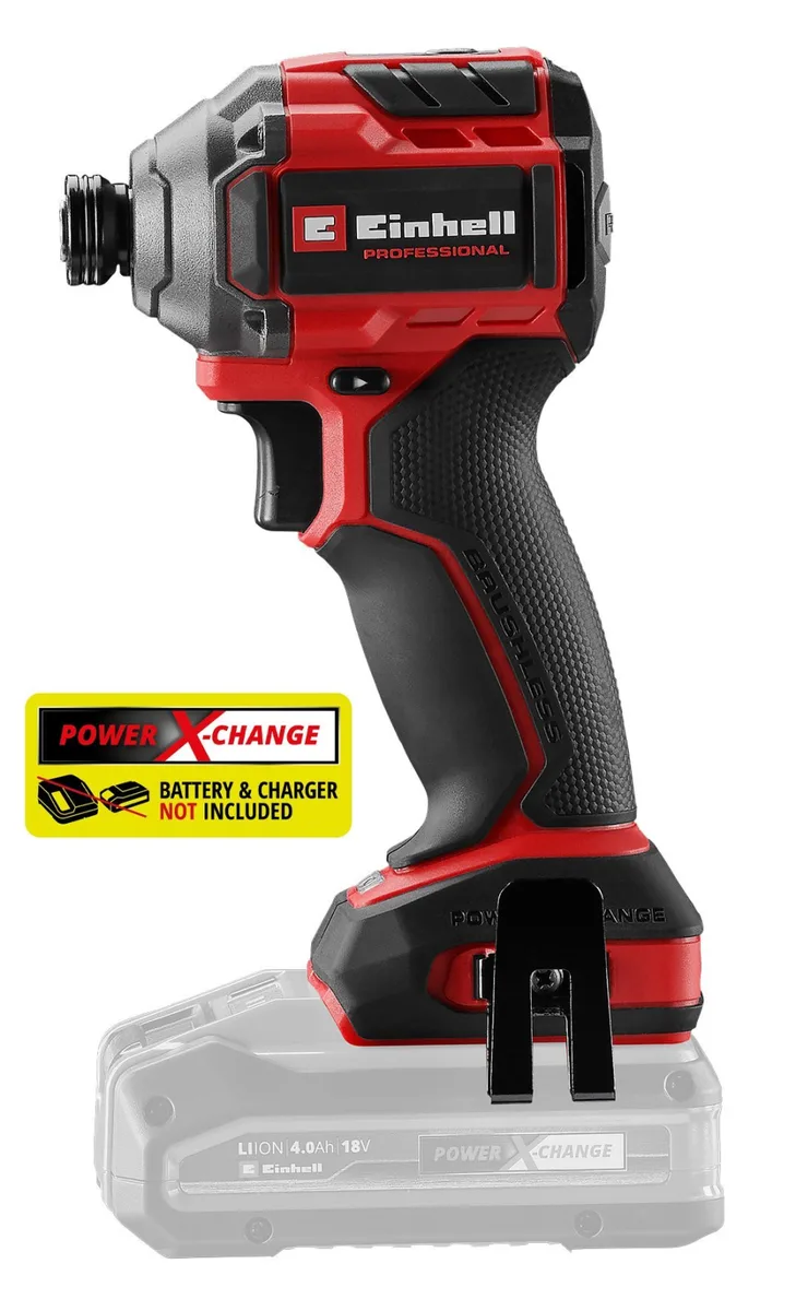 Акумуляторний ударний гвинтоверт Einhell Professional TP-CI 18/250-C Li BL - Solo 18В, 250Нм, 0-2800 об/хв, 0.95 кг