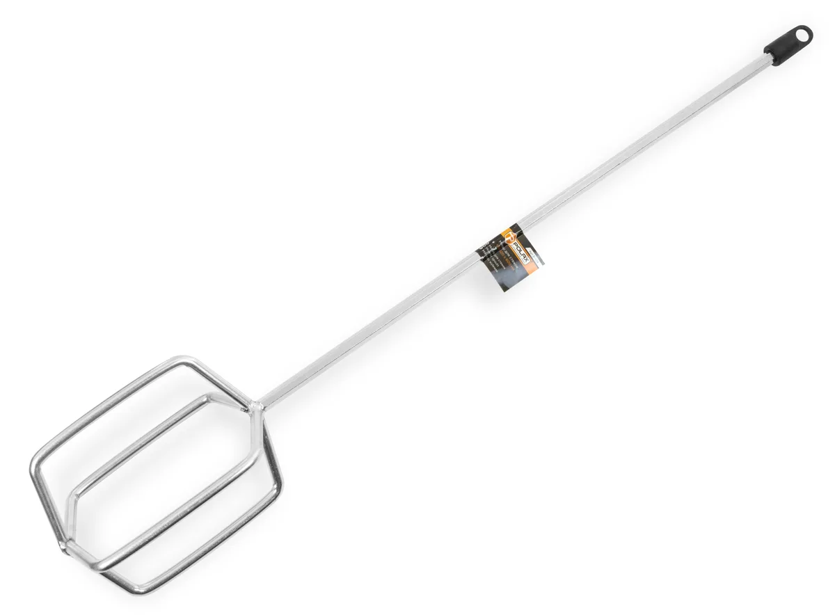Міксер для стяжок Polax HEX 120 мм сталь сріблястий
