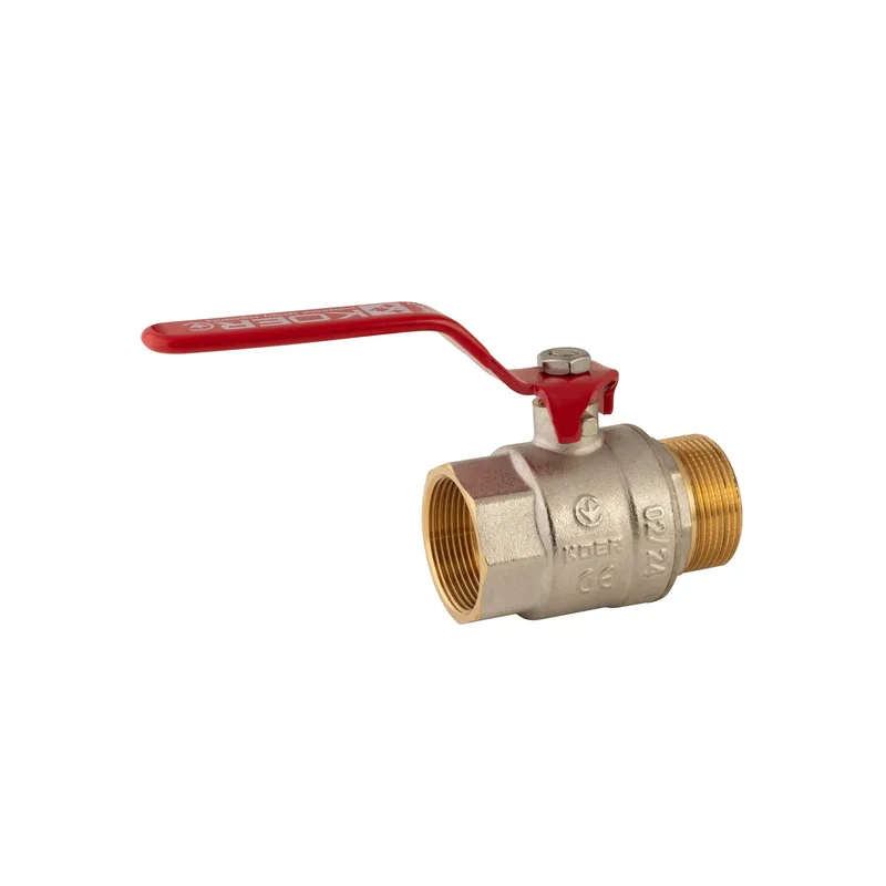 Кран шаровый Koer латунный 1 1/2" стальной