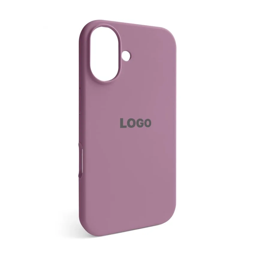 Чохол Full Silicone Case Apple силиконовий бордовий для iPhone 16