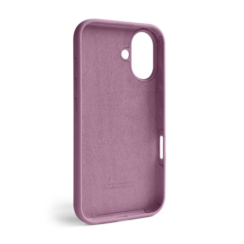 Чохол Full Silicone Case Apple силиконовий бордовий для iPhone 16
