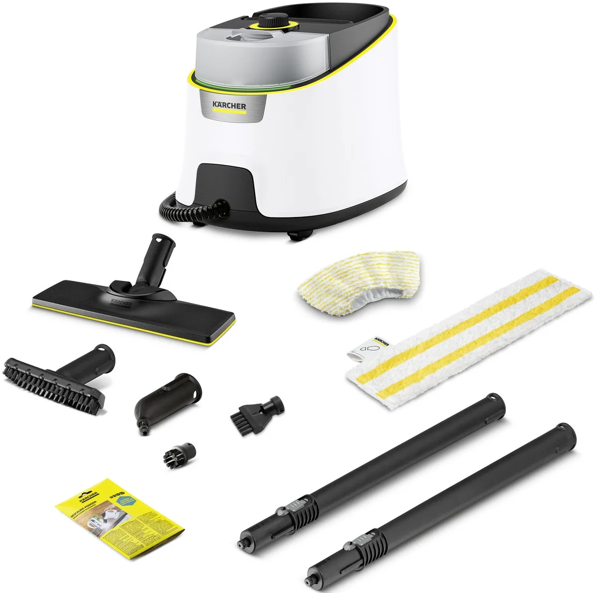Пароочисник Karcher SC 4 Deluxe, 2200 Вт, 1300 мл, 4 Бар, білий