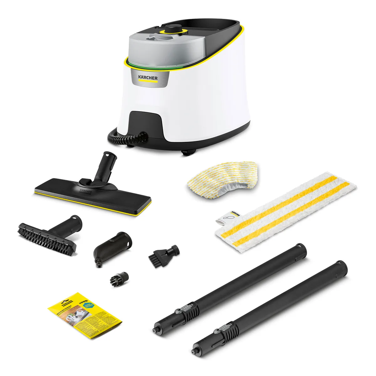 Пароочисник Karcher SC 4 Deluxe, 2200 Вт, 1300 мл, 4 Бар, білий
