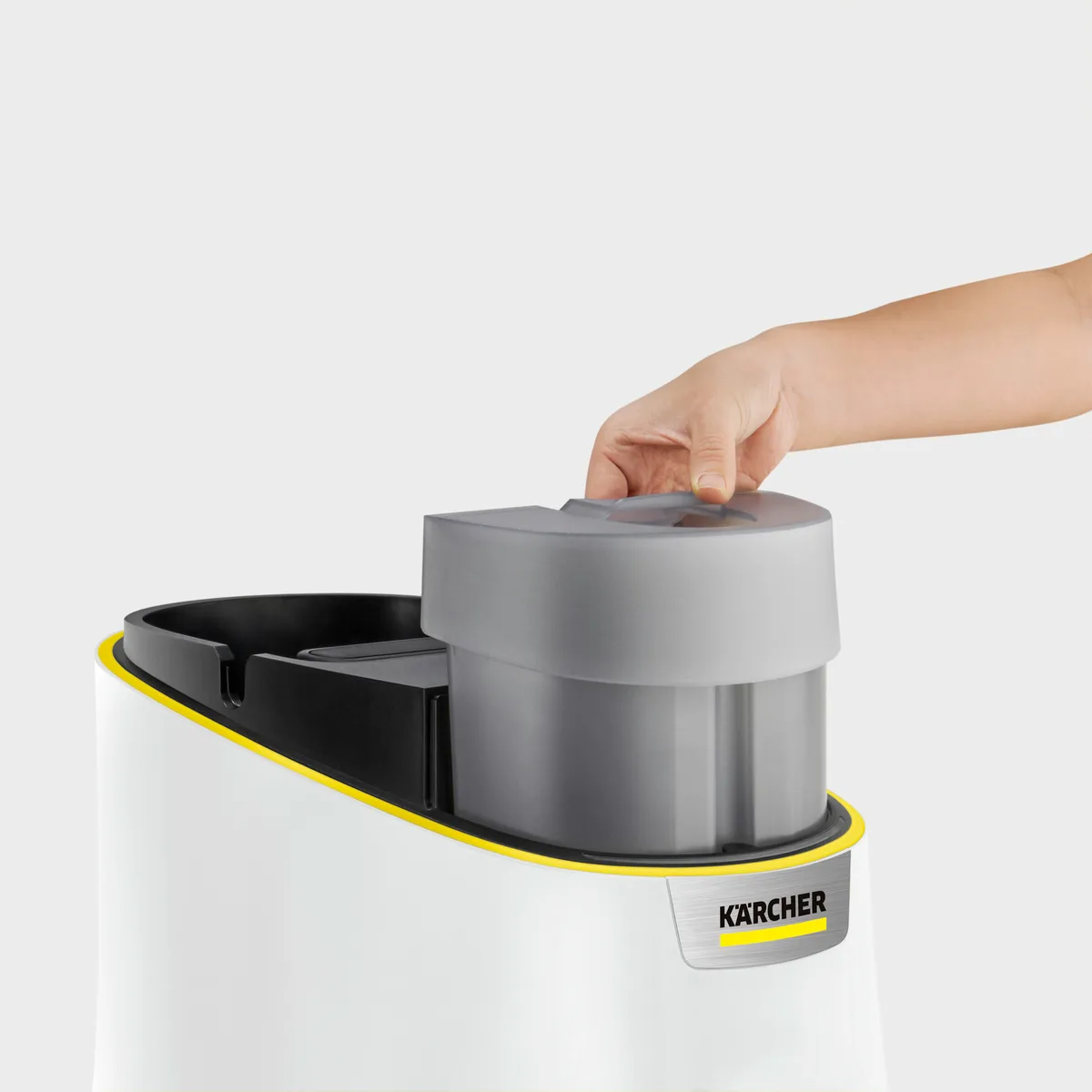 Пароочисник Karcher SC 4 Deluxe, 2200 Вт, 1300 мл, 4 Бар, білий