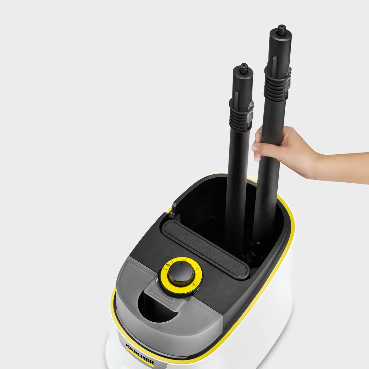 Пароочисник Karcher SC 4 Deluxe, 2200 Вт, 1300 мл, 4 Бар, білий