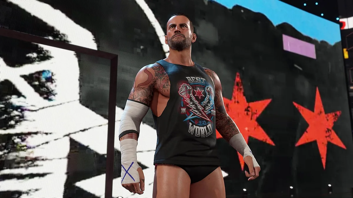 Гра консольна PS4 WWE 2K25, BD диск