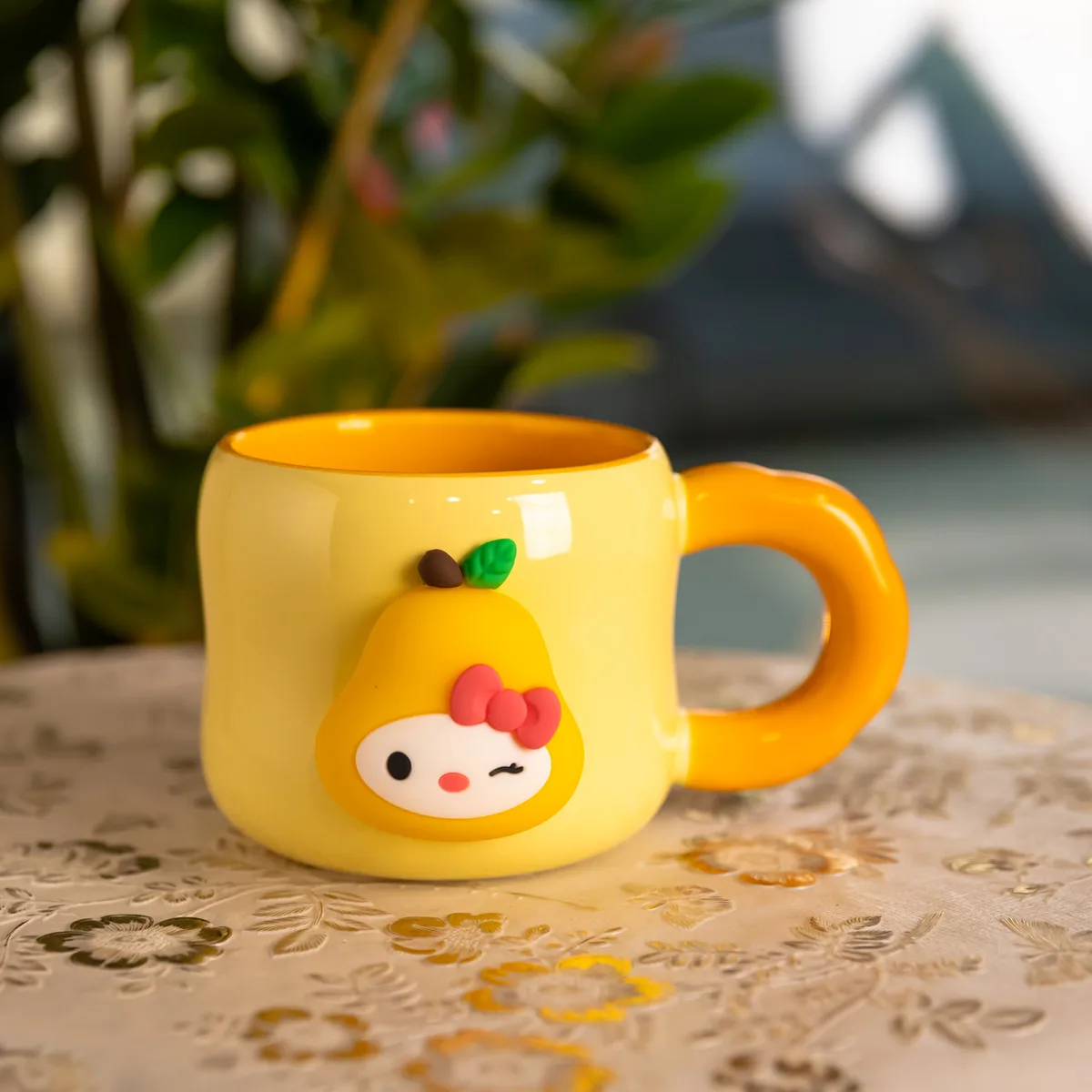 Кубок порцеляновий Sanrio 400 мл Бежевий