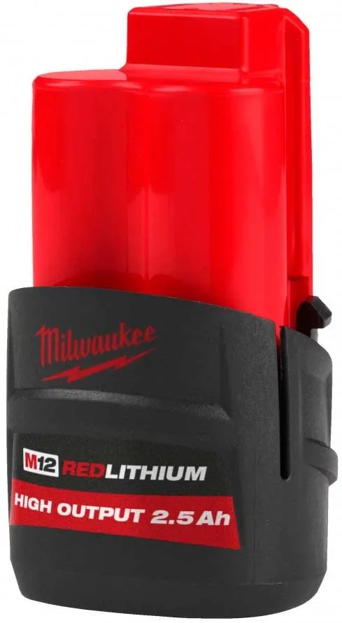 Акумулятор Milwaukee Redlithium M12 12 В 25 А·год 02 кг