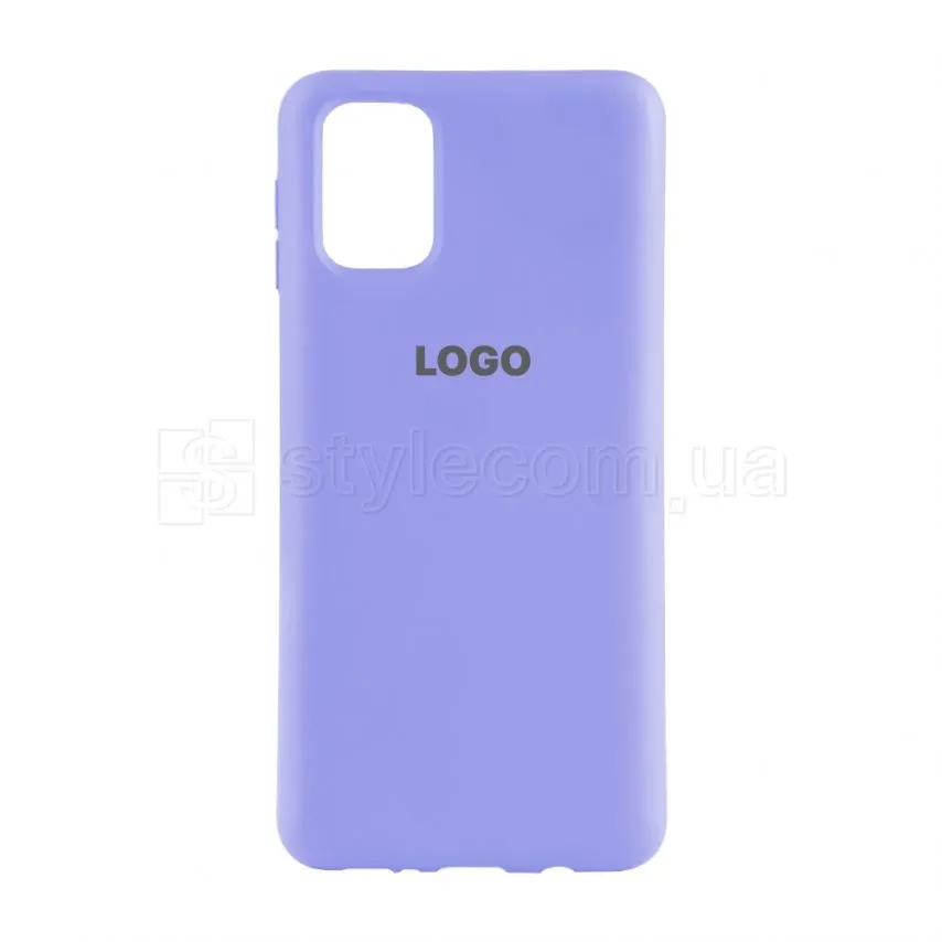Чохол Silicone для Samsung силіконовий лавандовий