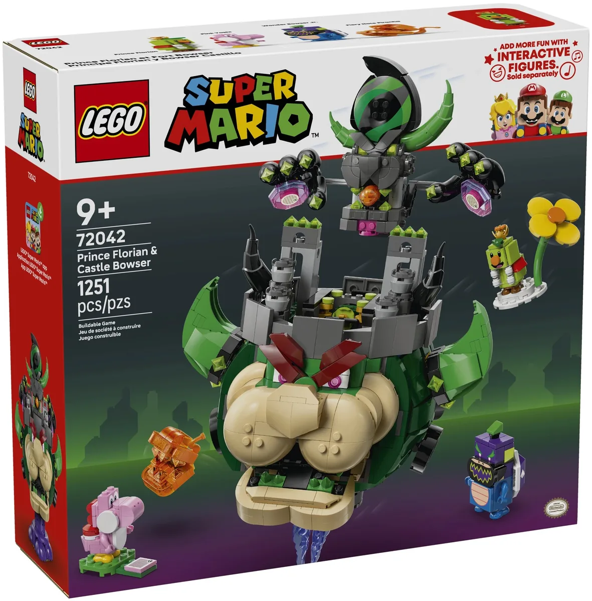 Конструктор LEGO Super Mario Prince Florian & Castle Bowser