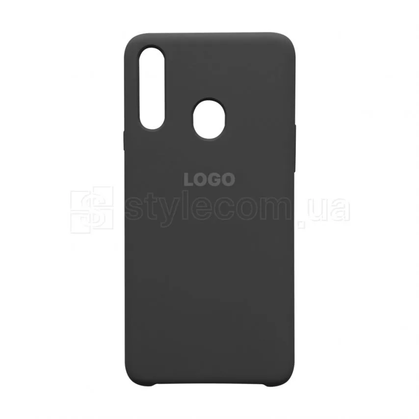 Чохол Silicone для Samsung силіконовий чорний M20/M205