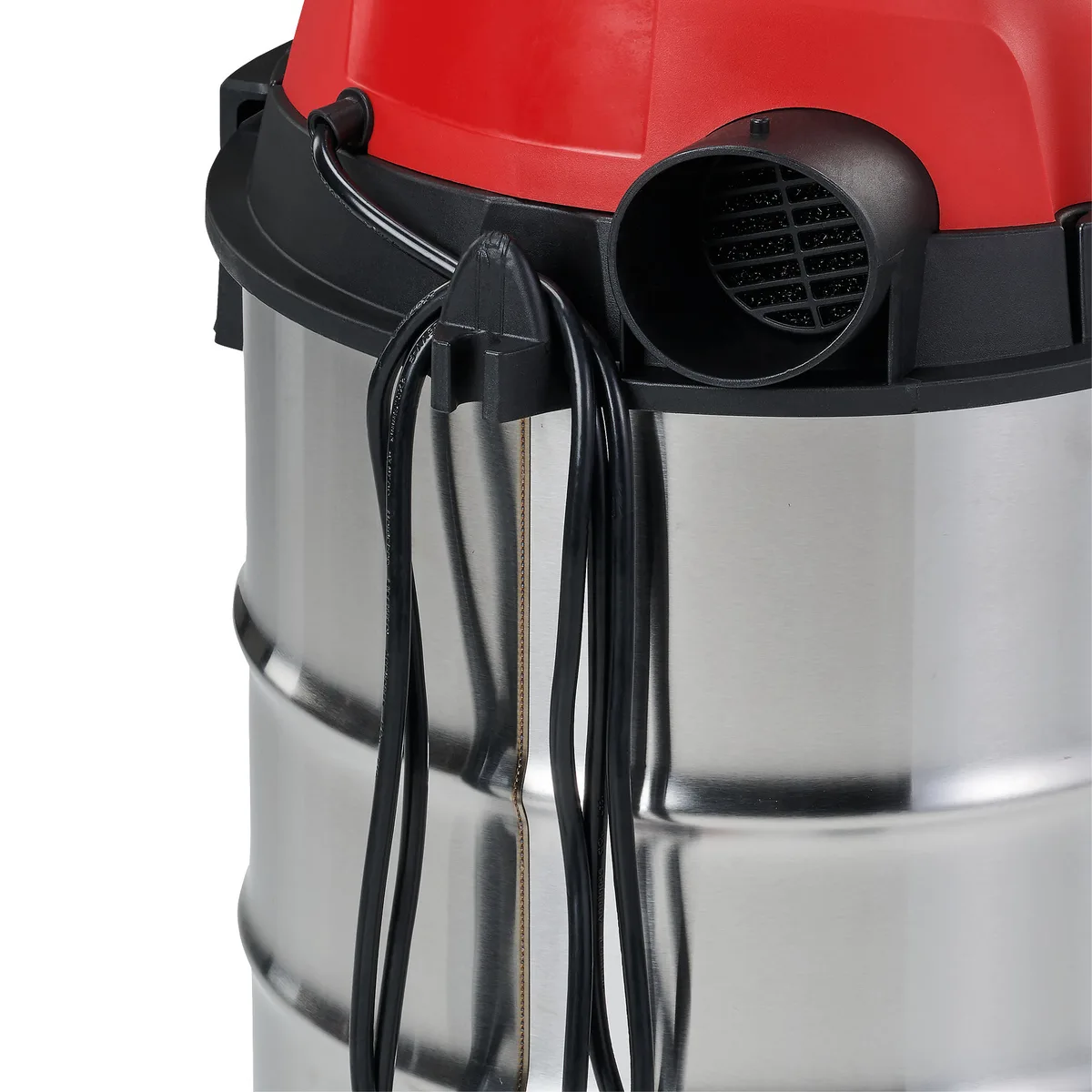 Професійний пилосос Einhell TC-VC 3055 S, потужність 950 Вт, вакуумне зусилля 190 мБар, об'єм бака 30 л, вага 4.8 кг.