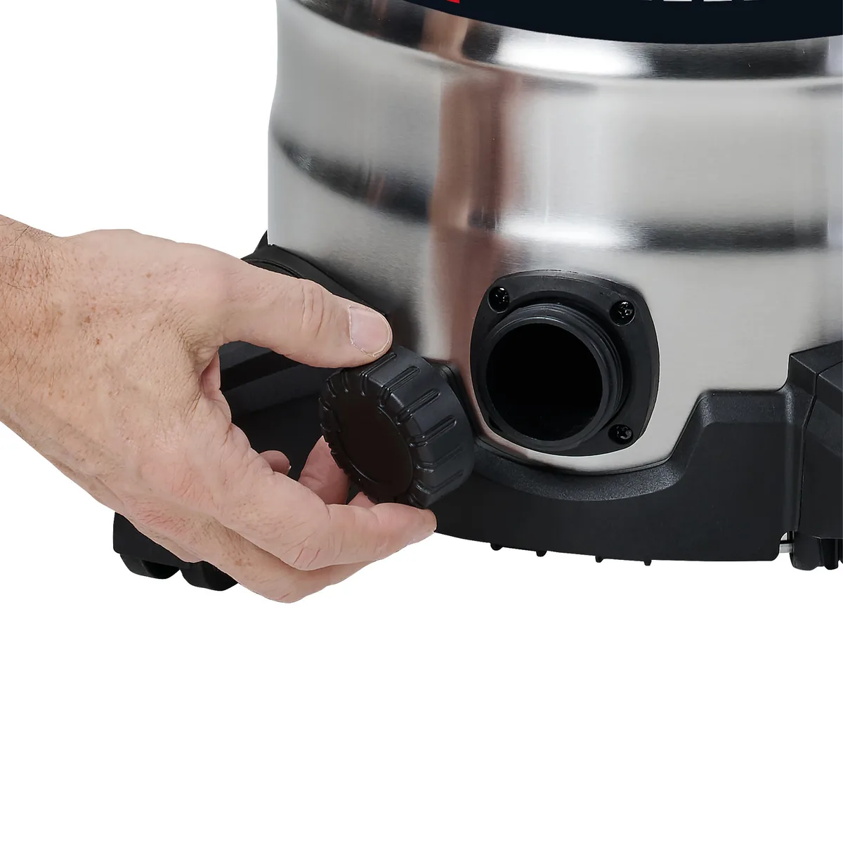 Професійний пилосос Einhell TC-VC 3055 S, потужність 950 Вт, вакуумне зусилля 190 мБар, об'єм бака 30 л, вага 4.8 кг.