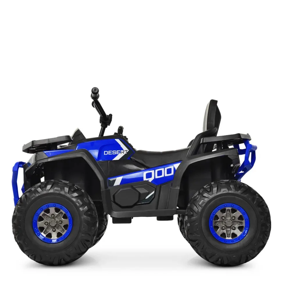 Дитячий електромобіль Bambi Racer Квадроцикл 2 мотора 12V 117х71х76 см Коричневий