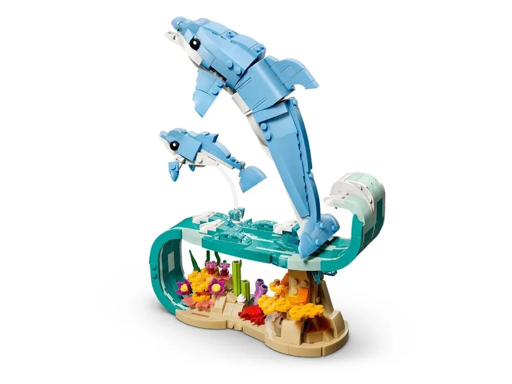 Конструктор LEGO Creator Морські тварини: красиві дельфіни