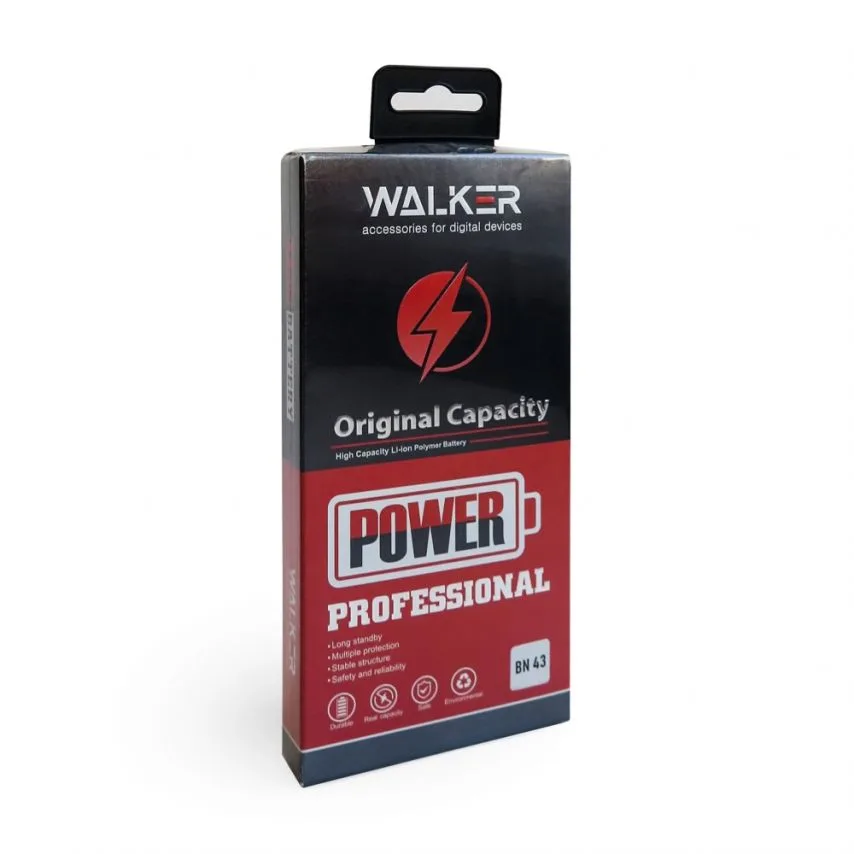 Акумулятор WALKER 4100mAh для Xiaomi Redmi Note 4X Original