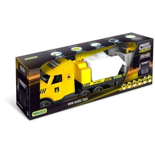 Машинка-гігант TIGRES Magic Truck із контейнерами 79 см для дітей ігор.