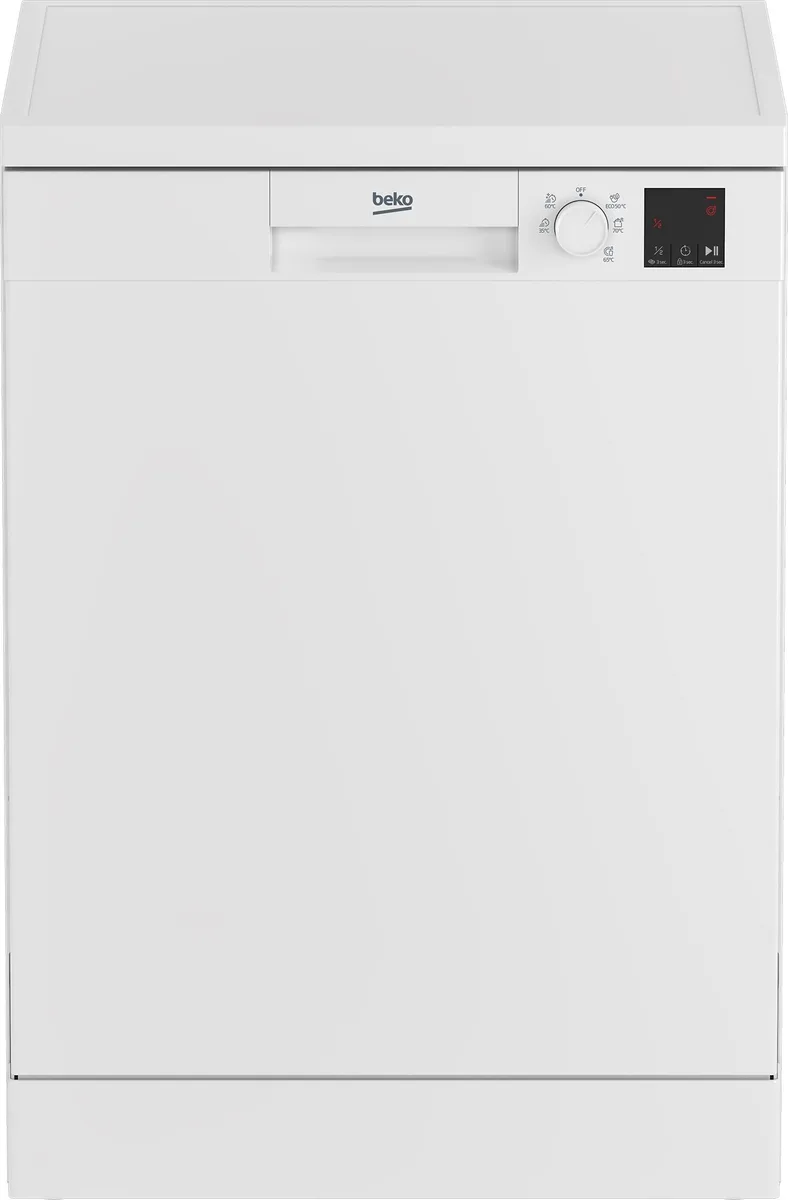 Посудомийна машина Beko 13 комплектів A++ 60 см біла для миття посуду з 5 програмами 49 дБ